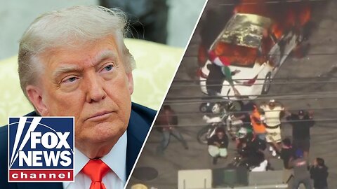 BREAKING_ Trump deploys national guard to LA as violent anti-ICE protests rage on
