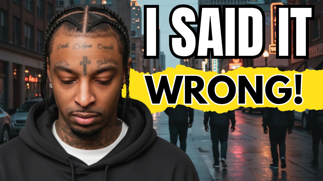 21 Savage Says He Said It Wrong