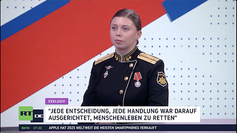 Ausgezeichnet für Einsatz unter Feuer: Eine Offizierin berichtet