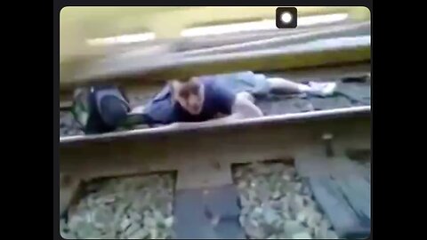 How does this happen?" I f*ing imagine your gonna f*ing die your under the f*ing train"😳🚆(Language)