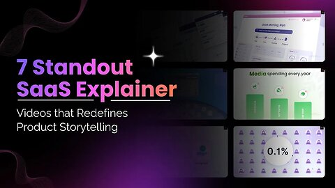 How Top SaaS Brands Use Explainer Videos to Drive Clarity & Growth | MotionGility