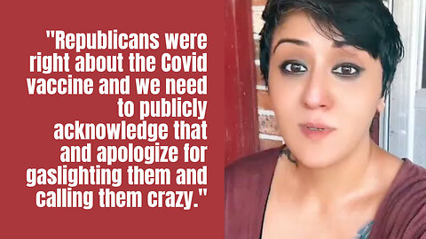 Republicans Were Right About The Covid Vaccine. We Need To Publicly Acknowledge That And Apologize.