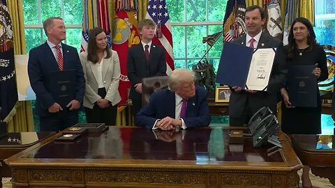 President Trump Signs Executive Orders [May 9th 2025]
