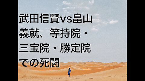 武田信賢vs畠山義就、等持院・三宝院・勝定院での死闘