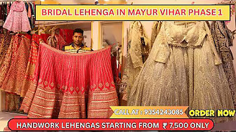 Best Lehenga & Ethnic Wear Shop in Mayur Vihar Praja Fashion Mart Store Tour by Bol Bala✨ - bolbala
