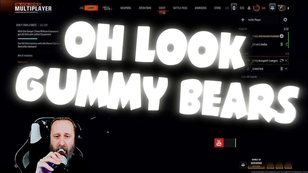 OH Look Gummy Bears Call of Duty Black Ops 6