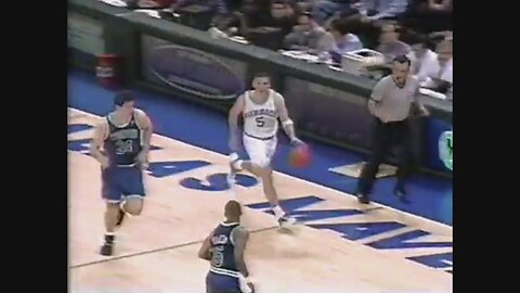 Jason Kidd 11 Pts 10 Rbs 13 Ast Vs. Timberwolves, 1994-95.