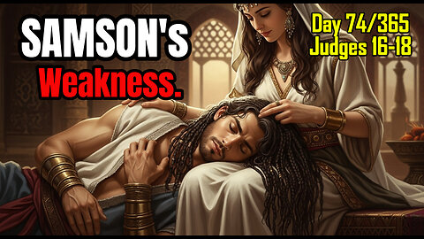 Day 74/365 - Samson vs Delilah | Spiritual Chaos! #bible #judges