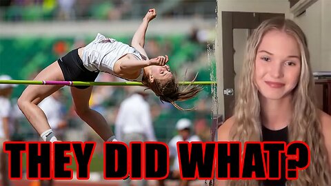 Female Track Athlete STRIPPED of Trophy for protesting TRANS Athlete until THIS HAPPENS!