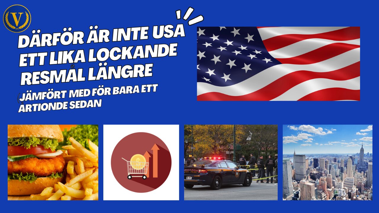 Därför lockar inte USA som resmål längre (Del-1)