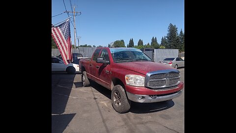 2008 RAM 2500 STK# 5269