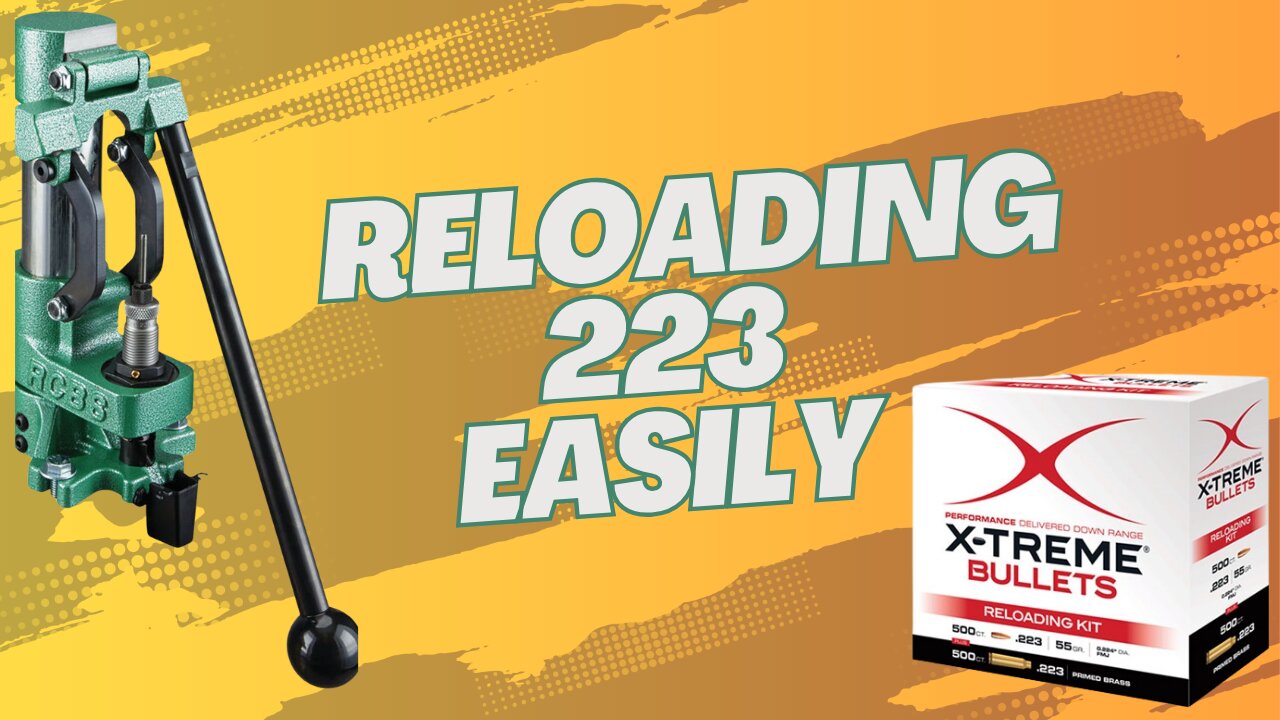 .223 Reloading Made Easy! Xtreme Reloading Kit + RCBS Summit Press