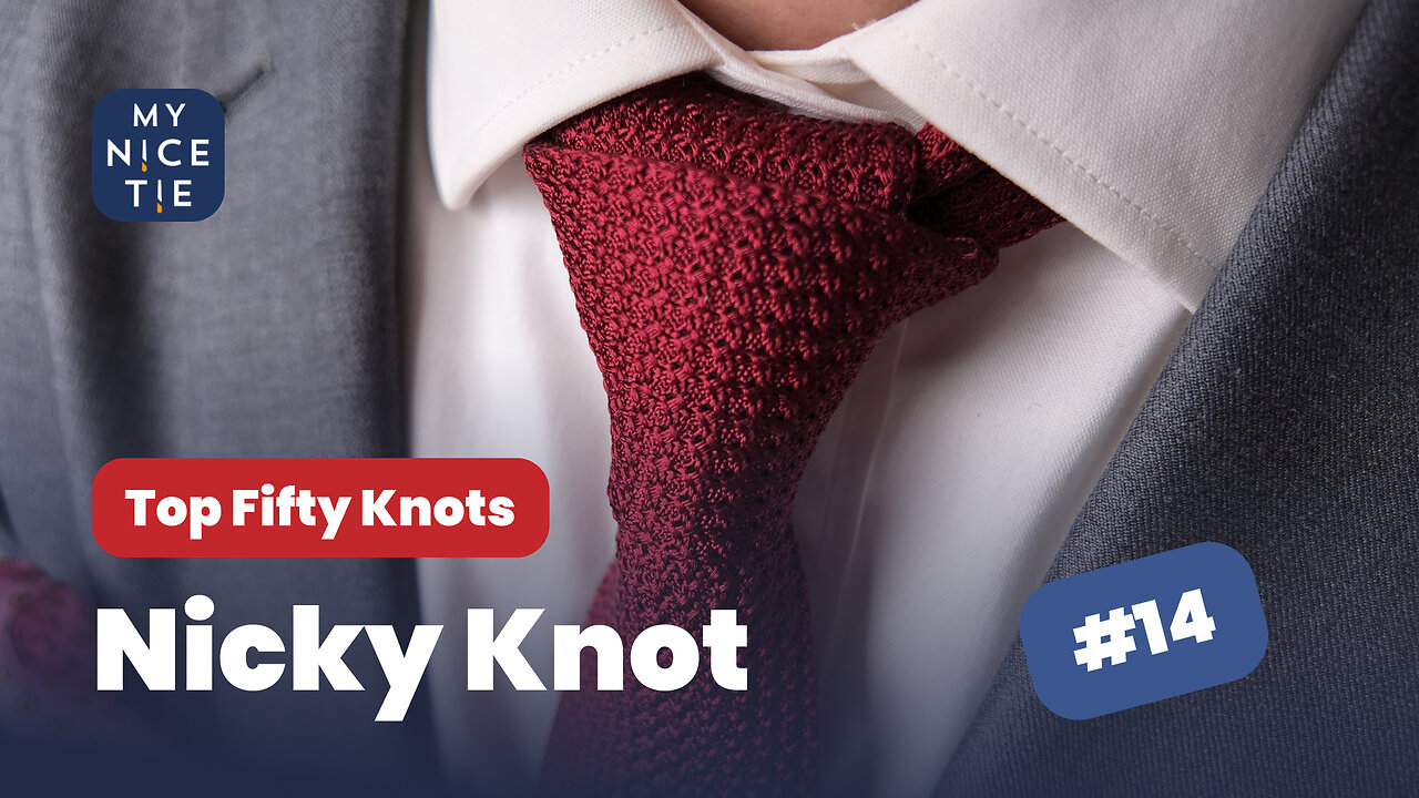 💼How to Tie a Tie: Nicky Knot #14 of the Top 50 Knots 💥