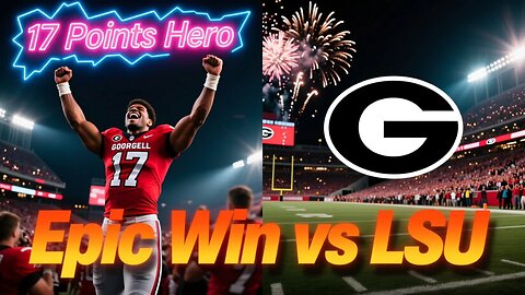 Georgia vs LSU College Football Highlights 2025 | Epic Win & Mind-Blowing Stats
