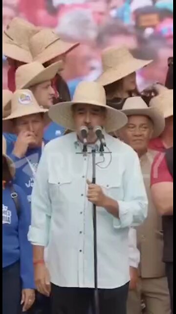 In response to US threats of war, Venezuelan President Nicolas Maduro