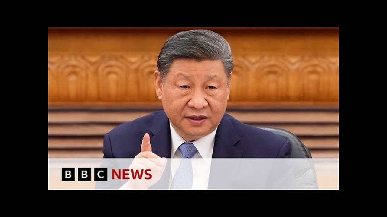 China hits back at Trump with 84% tariffs on US as trade war intensifies | BBC News