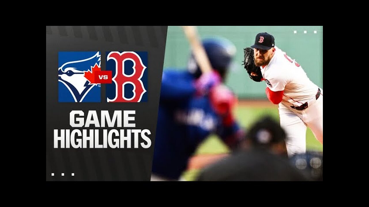 Blue Jays vs. Red Sox Game Highlights (4/8/25) | MLB Highlights