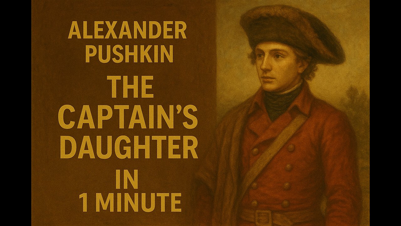 The Captain’s Daughter in 1 Minute | Honor, Love, and Rebellion in Imperial Russia