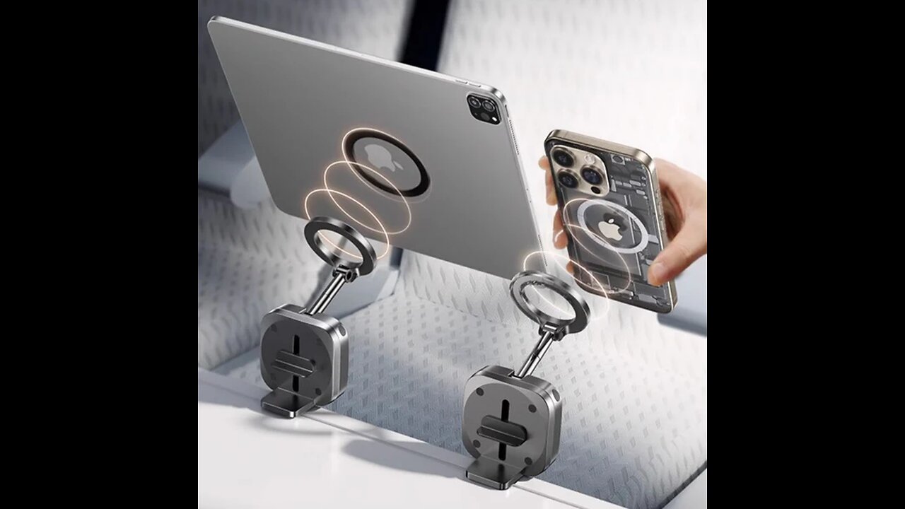 Foldable Extendable Rotating Travel Magnetic Phone Stand