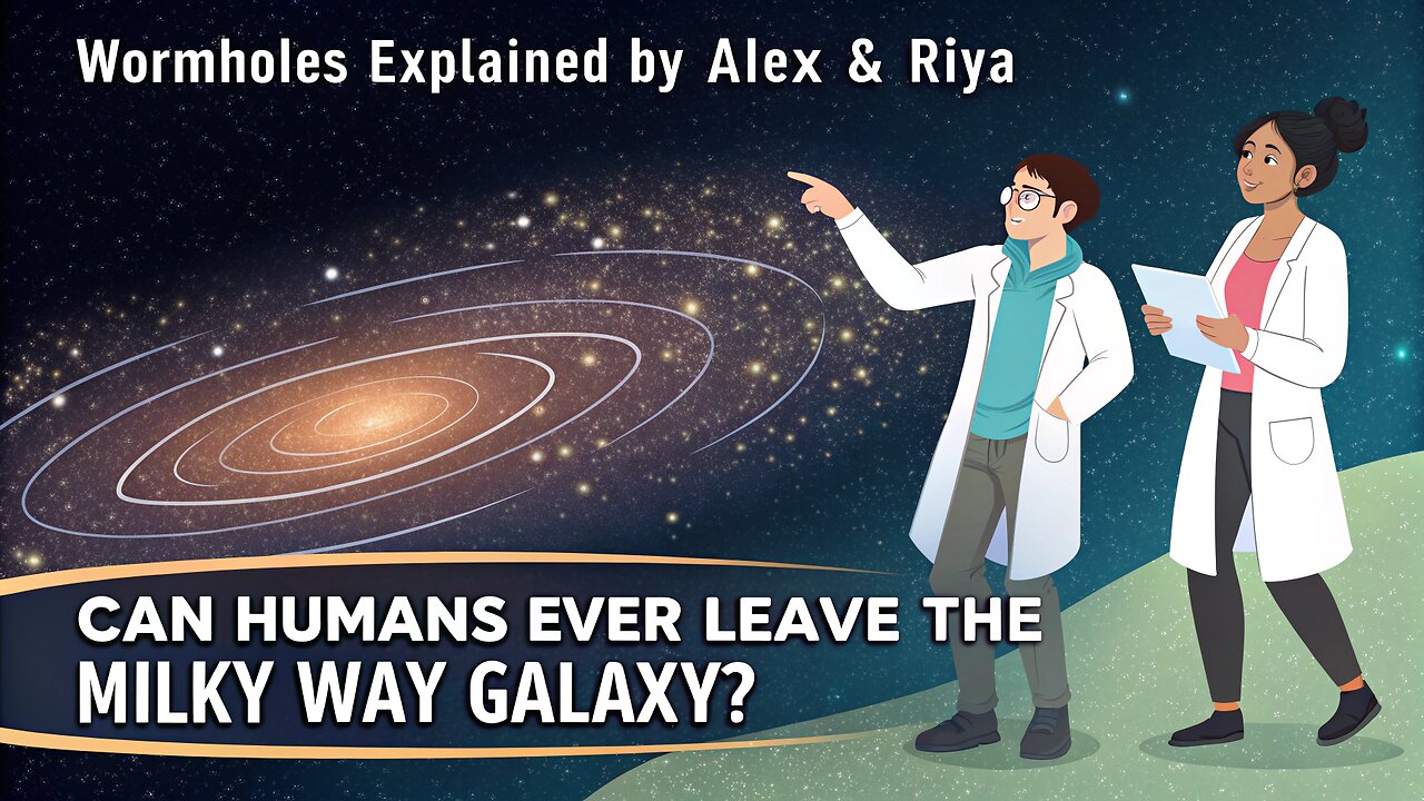 Can Humans Ever Leave the Milky Way Galaxy? | Wormholes Explained by Alex & Riya