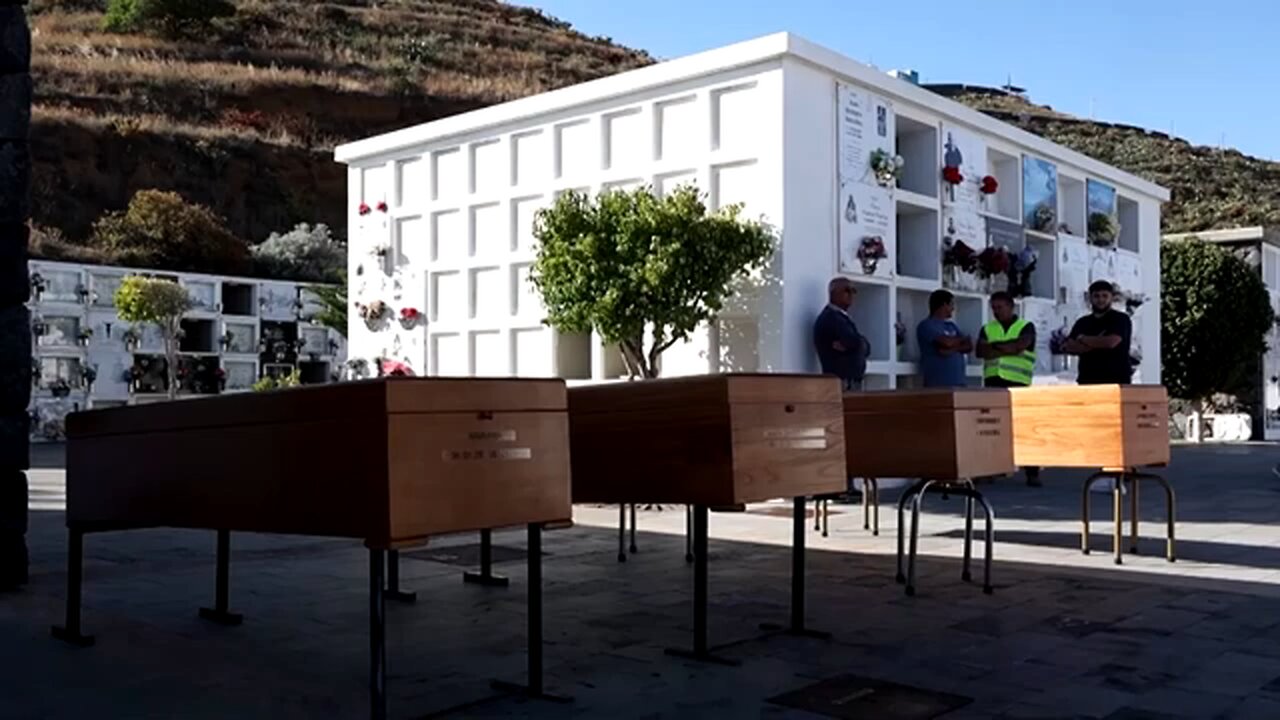 Migrant children who died meters from shore buried in Canary Islands