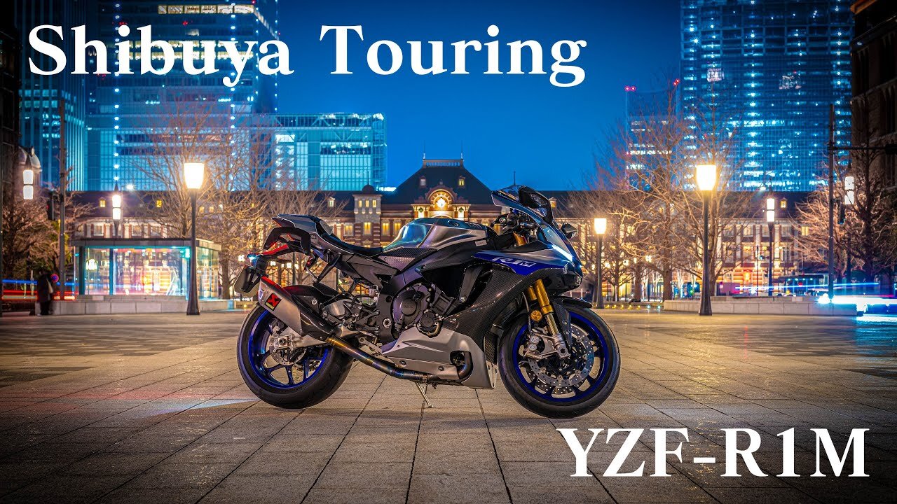 【YZF-R1M】Tokyo Shibuya Touring【ASMR】