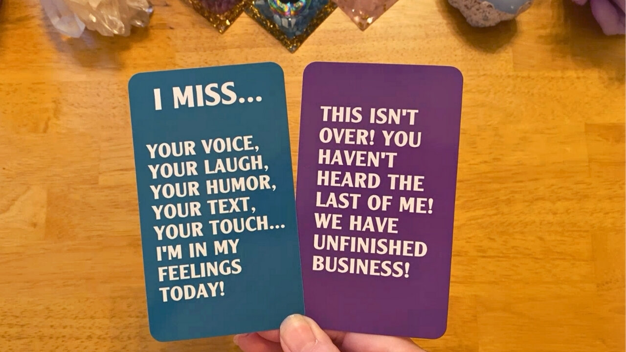 I DON'T WANT TO LET YOU GO! 💜 I REALLY MISS BEING WITH YOU! 💙 (COLLECTIVE LOVE TAROT READING) 🥰