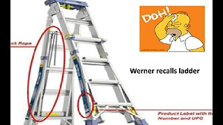 Werner Ladders recalled