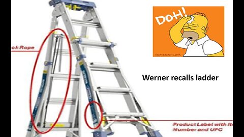 Werner Ladders recalled