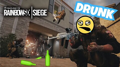 Rainbow Six Siege... But We Get Drunker Every Round 🍻😂
