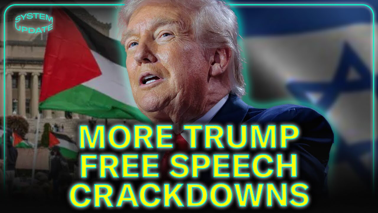 Donald Trump CENSORING Americans Criticizing Genocide