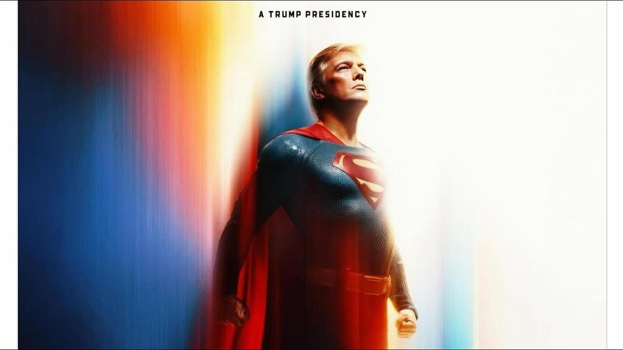 Superman Vs Black Trump