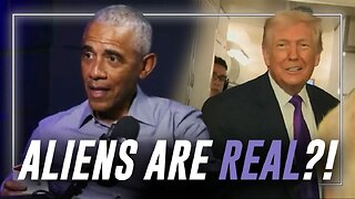 VIDEO: President Trump Responds To Obama Saying Aliens Are Real-
