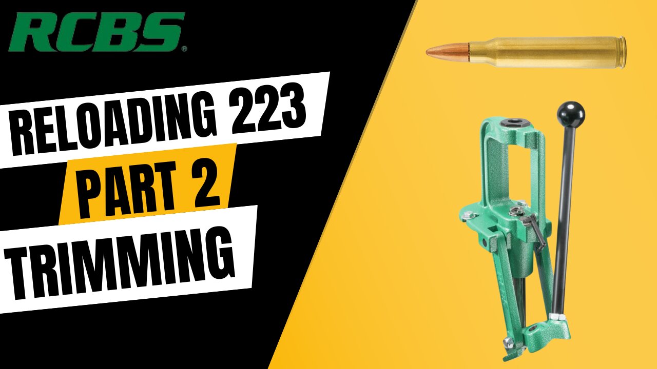 How to Reload .223 Part 2 - Trimming, Chamfering, and Deburring