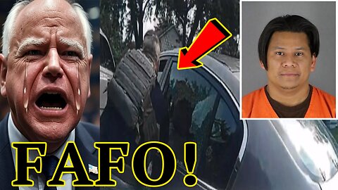 ILLEGAL ALIEN FOUND OUT the traffic stop was NOT routine and PANICS! FAFO!