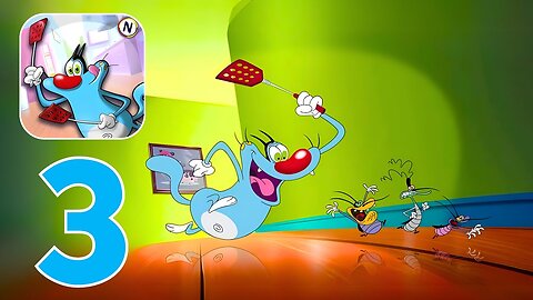 Oggy 3D Run - Gameplay Walkthrough | Part 3
