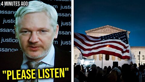Julian Assange SHARED Final Message in Exclusive Broadcast
