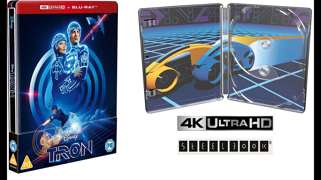 Disney's Tron (1982) [4K UHD & Blu-ray Steelbook]