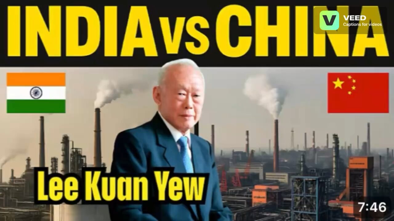 Why India Can’t Be a Superpower Like CHINA! - Lee Kuan Yew