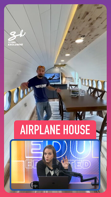 DC-9 Airplane Transformed Into Very Unique Home
