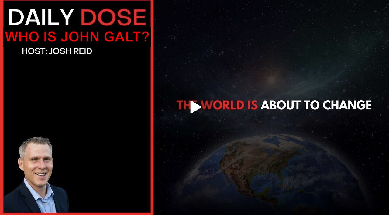 JOSH REID- The World Is About To Change. IS IRAN SUPREME LEADER DEAD? WHO IS John Galt.