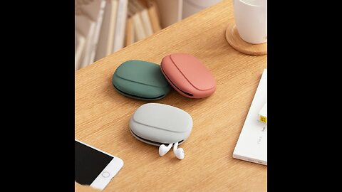Mini Portable Silicone Earphone Storage Pouch, for Earphone, Cable, Flash Drive and More