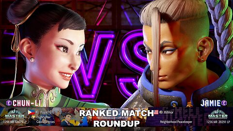 Kuya Kalbo SF6 Ranked Match Roundup. Chun Li Master Rank [Hori Fight Stick]