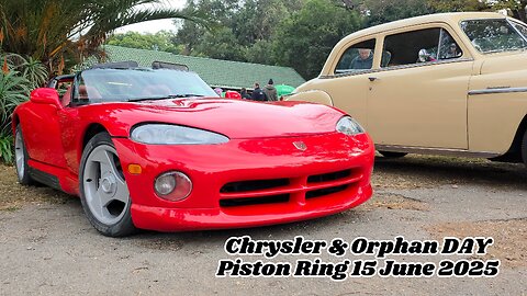 Chrysler & Orphan Vehicles Day at Piston Ring 15 June 2025 🔥 Stunning Classic Cars #ferrocsa