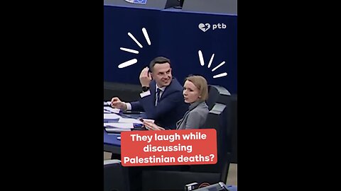 They laugh while discussing Palestinian deaths?