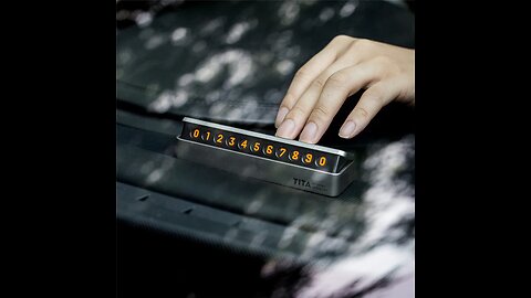 DIY Your Own Temporary Parking Card!