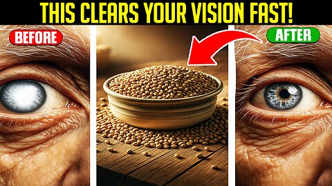 8 Seeds That Protect Your Vision After 60 | Natural Eye Health Tips