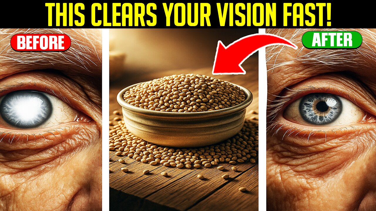 8 Seeds That Protect Your Vision After 60 | Natural Eye Health Tips
