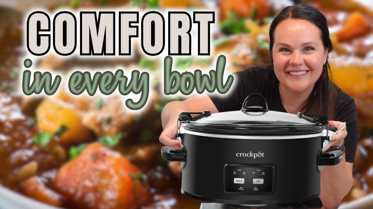 5 Crock Pot SOUPS that are COMFORT in a Bowl | Cozy & Easy Recipes