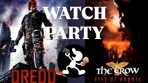 Dredd (2012) & The Crow: City of Angels (1996) |🍿Watch Party🎬